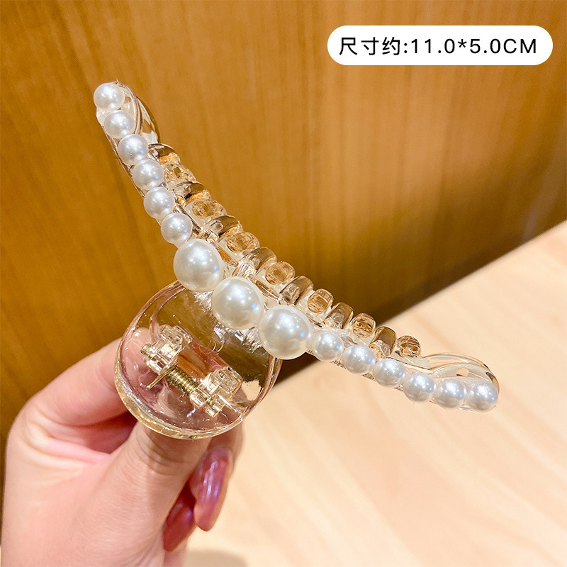 Kẹp tóc càng cua nữ Hàn Quốc size lớn đa dạng sang trọng