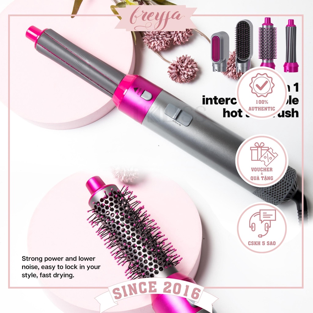 Set máy sấy tóc và tạo kiểu hot air styler máy sấy tóc công suất lớn sấy tạo kiểu 2 chiều