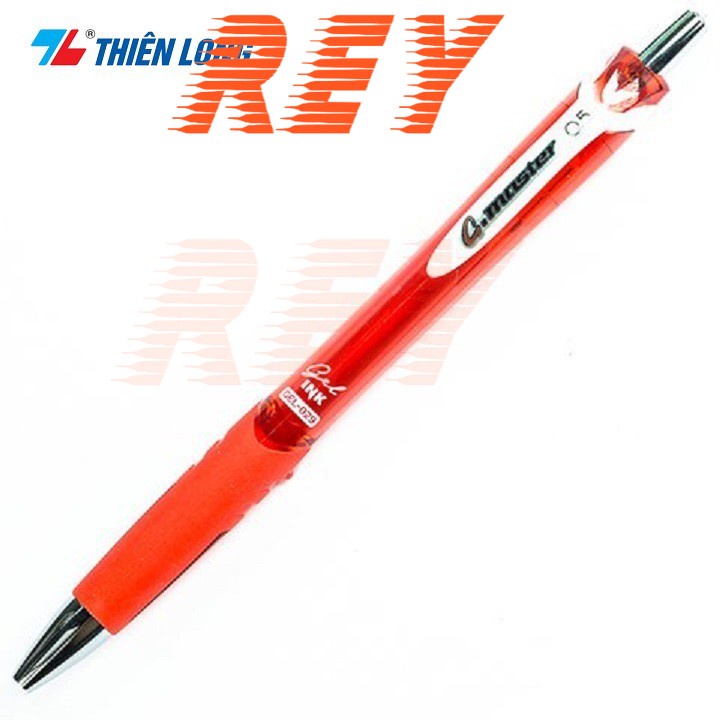 Giao hỏa tốc - hộp 10 bút gel ngòi 0.5mm g-master gel-029 thiên long