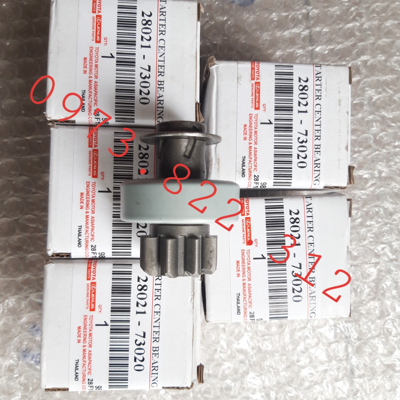 Bánh răng đề Vios, Altis, Innova, Zace (Măng lích đề ) OEM