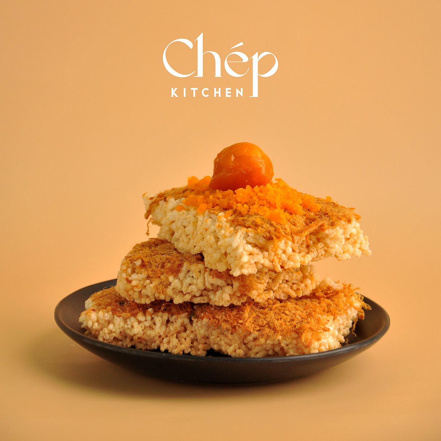 Cơm cháy chà bông trứng muối - CHÉP KITCHEN