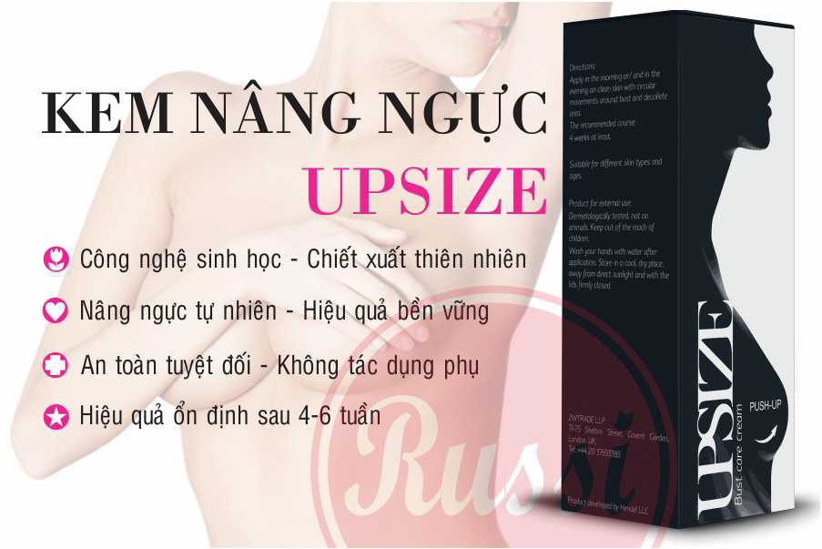 Kem nở ngực UPSIZE Nga-50ml