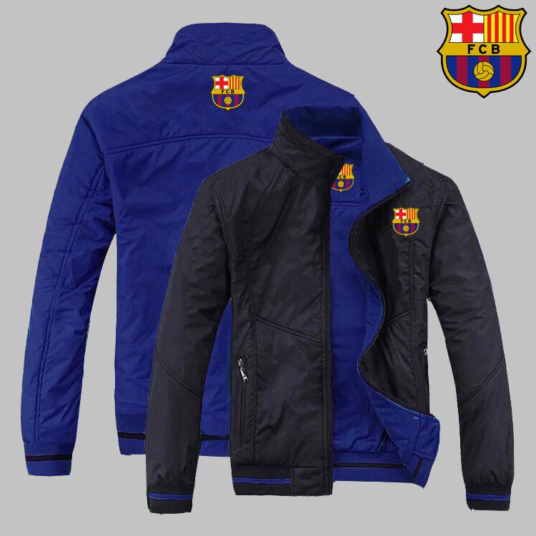 [HCM]Áo khoác nam thể thao 2 mặt Barcelona