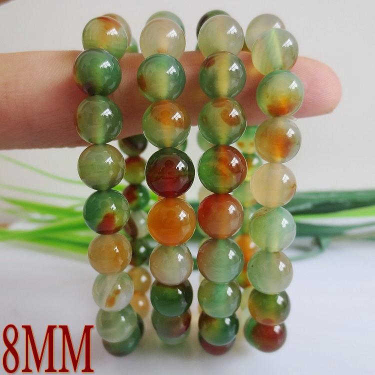 [FreeshipMAX] vòng tay đá mã não 8mm tự nhiên
