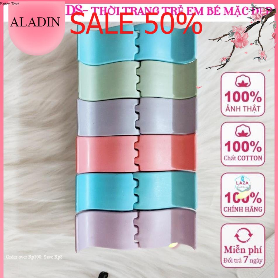 Set 12 kẹp càng cua 5 răng HÀN QUỐC   nhám mix 6 màu cao cấp ĐẸP XINH HOTTRENDS 2022 ALADIN SHOP TRẺ EM