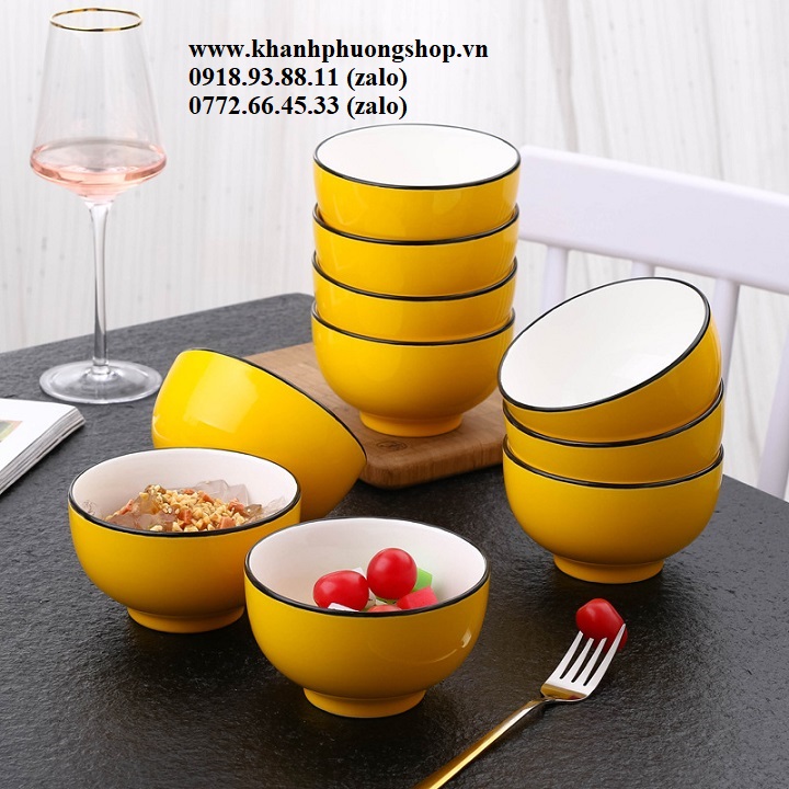 [HCM]chén sứ đẹp - chén sứ
