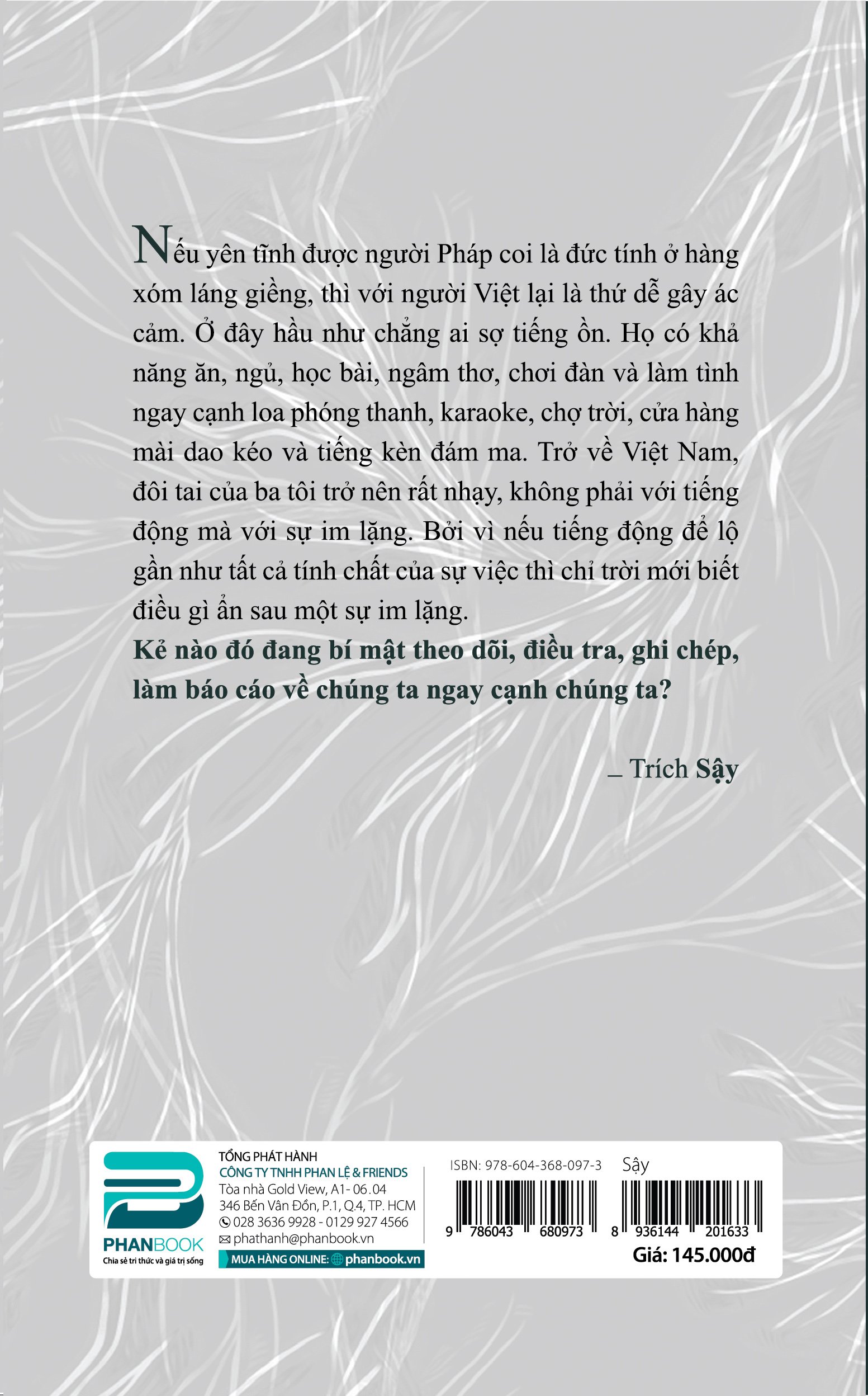 Sách - SẬY (Tiểu Thuyết) - Thuận