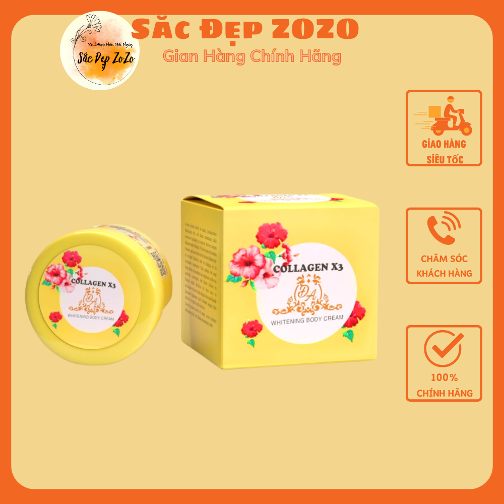 Kem kích trắng collagen đông anh x3