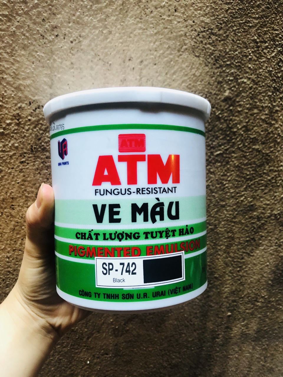 Ve đen atm - sơn nhà và chậu cảnh