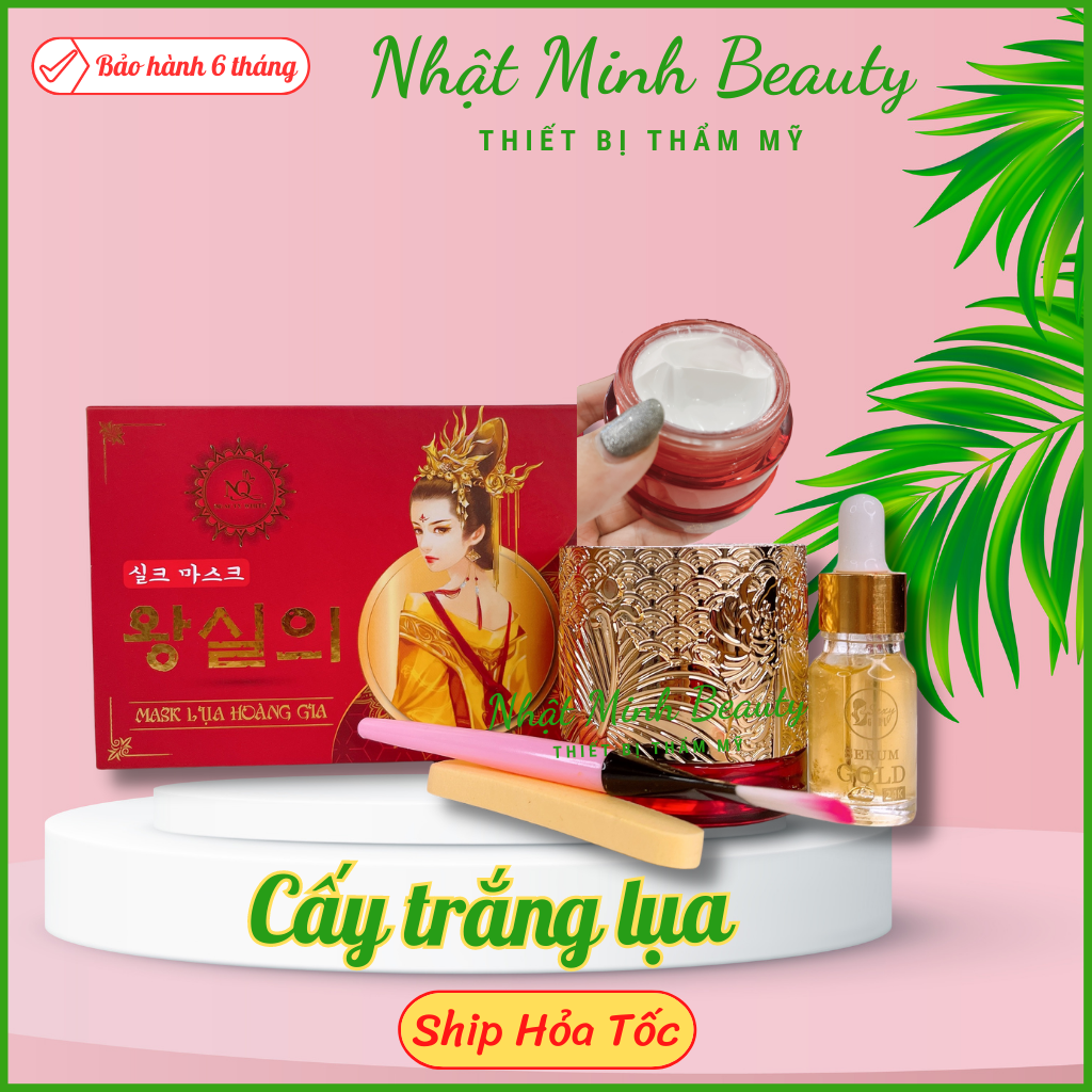 Combo Cấy trắng lụa Hoàng Gia chính hãng | Cấy trắng lụa hàng chuẩn