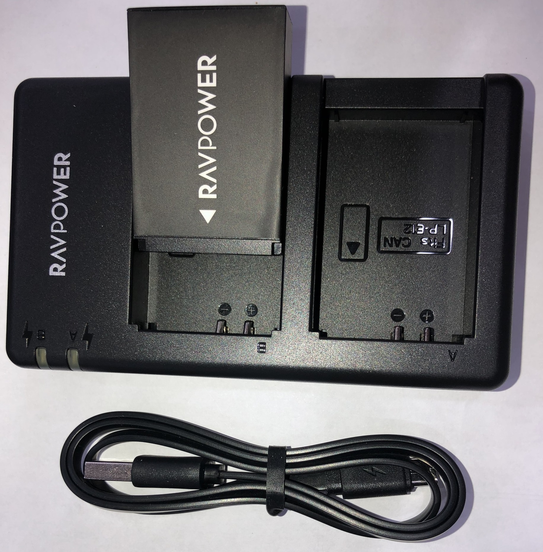 [HCM]Sạc máy ảnh RavPower cho  LP-E12