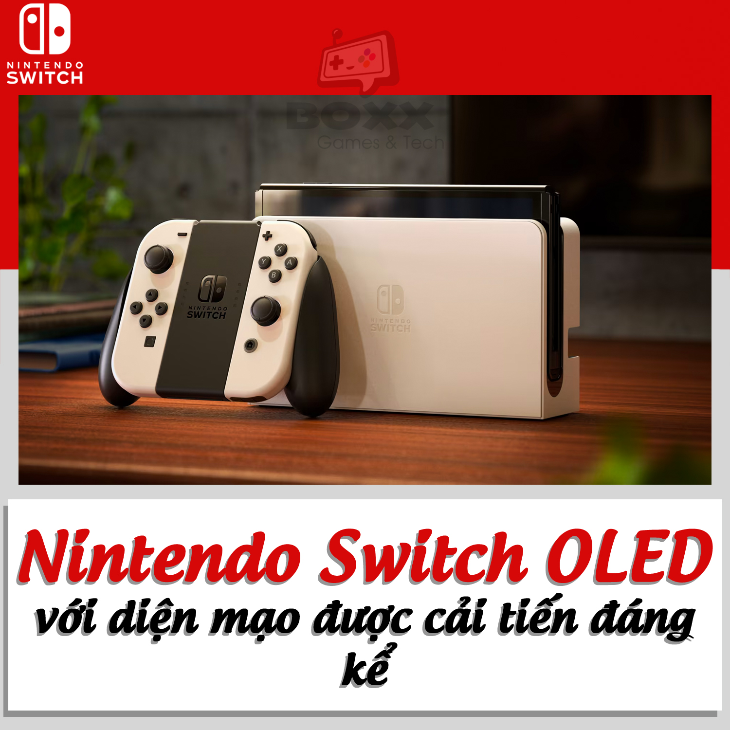 Máy chơi game Nintendo Switch OLED Kèm quà tặng