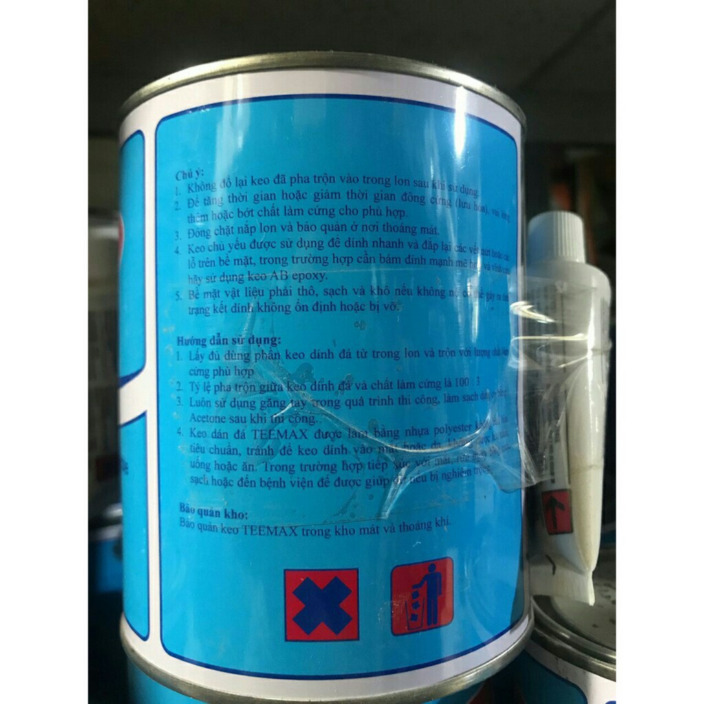 [ hot ] Keo dán đá 2 thành phần siêu cứng siêu bền TEEMAX [ Rẻ vô địch ]