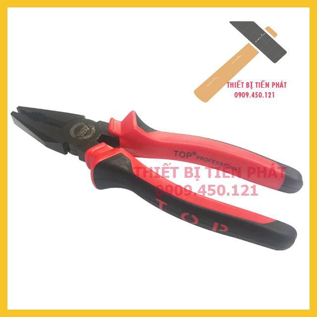 [HCM]Kìm Răng, Kềm Điện 6'' (160mm), 7'' (180mm), 8'' (200mm) Cán Đỏ Đen TOP Cao Cấp (Chính Hãng)