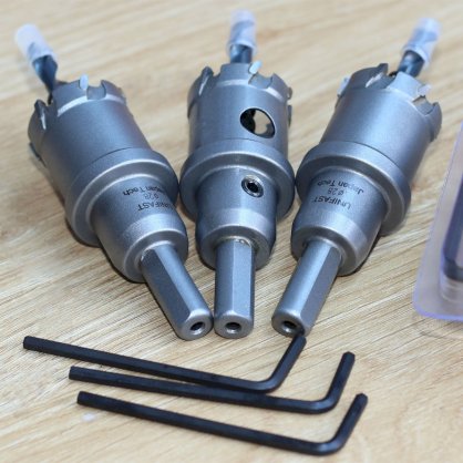 [HCM]Mũi khoét hợp kim inox Kensmann đủ size