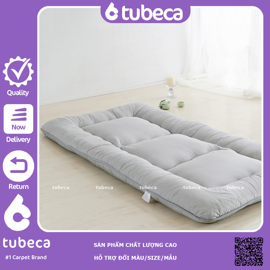 Topper Nệm ngủ 1 người, Nệm ngủ 2 người size 1m 1m2 1m4 1m6 1m8 Dài 2m | Nệm bông xuất Nhật giá rẻ trải sàn