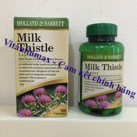 Viên thải độc gan - Natures Garden Milk Thistle