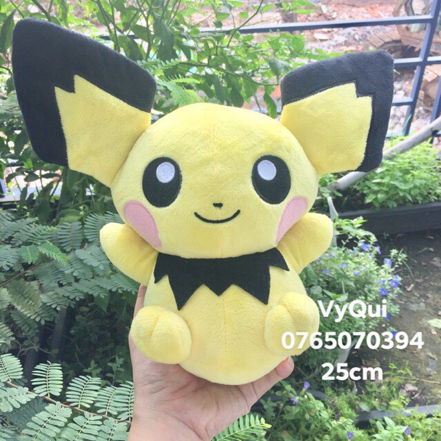 [HCM]Gấu bông pokemon Pichu dễ thương