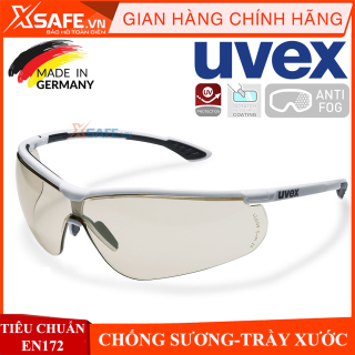 Kính bảo hộ UVEX CBR65 9193064 màu trà - kính chống chói, không bám nước thumbnail