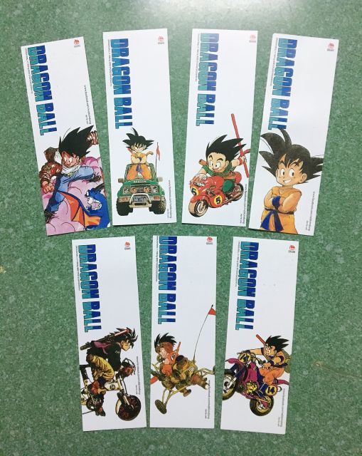 Bookmark dragonball Kim Đồng