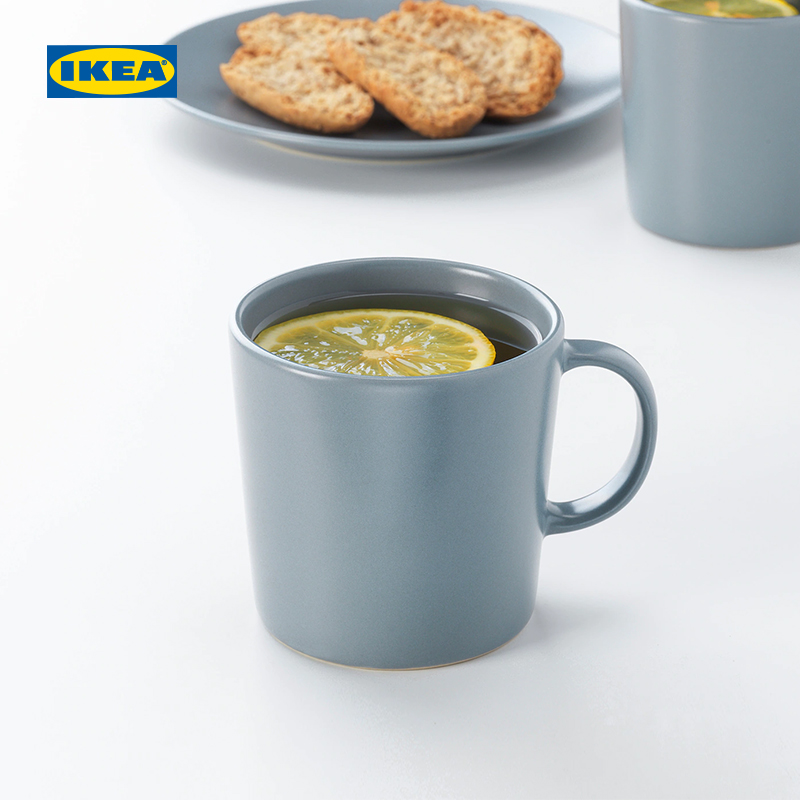 Cốc sứ Ikea uống trà cafe sữa Ikea
