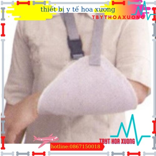 Túi treo tay tam giác hỗ trợ tay sau chấn thương