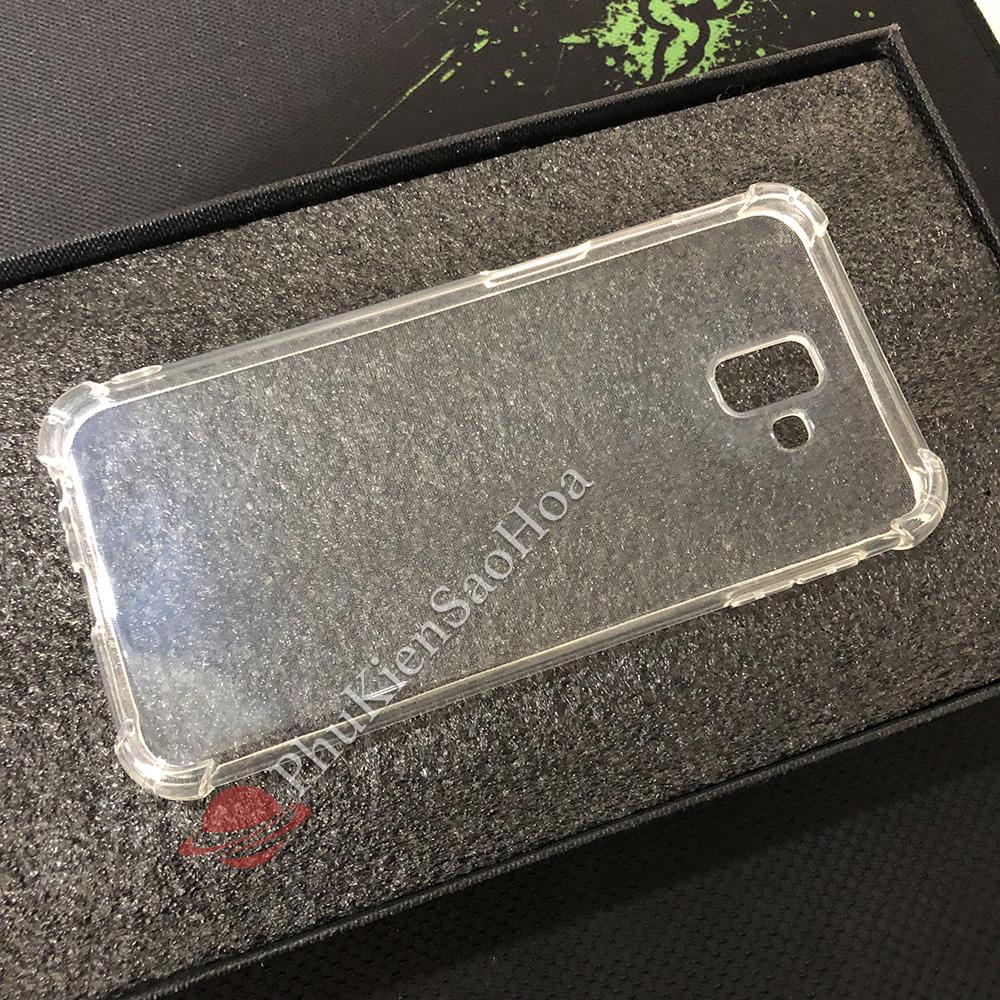 Ốp chống sốc Samsung J6 Plus / J6+ (Trong suốt) ốp lưng dẻo trong chống sốc hàng đẹp ocs