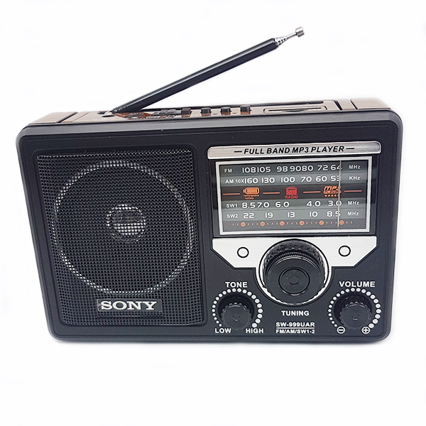 Đài FM Sony SW-999AC, Nghe FM Mọi Lúc Mọi Nơi Nhiều Kênh, Tần Số Phát Sóng, Tin Tức Thời Sự, Nghe Nhạc, Pin Khủng, Dành Cho Mọi Lứa Tuổi .PPM Shop