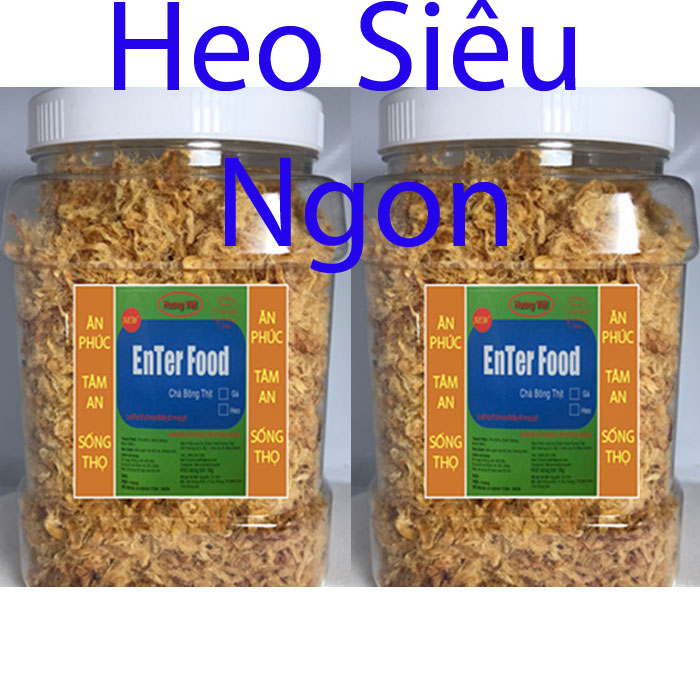1Kg Chà bông Heo Xù 2 hũ