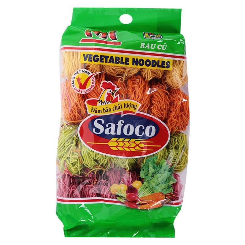 Mì Rau Củ 500 Gram Safoco