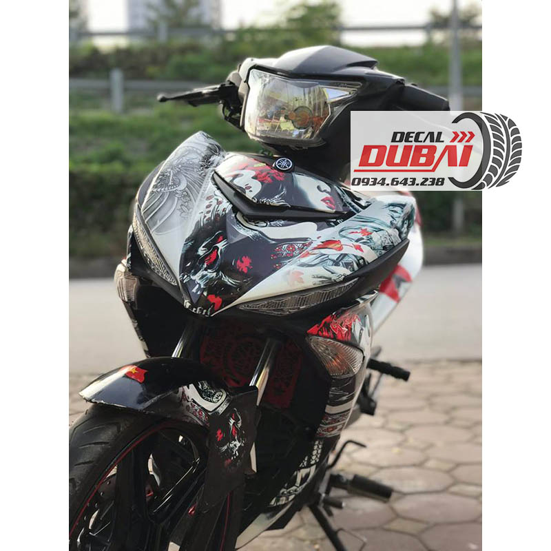 Tem Trùm Exciter 150 Đen Hổ