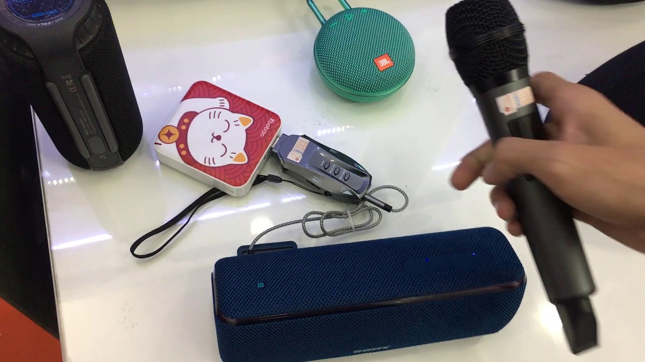 Mic Karaoke Không Dây Excelvan K18-V