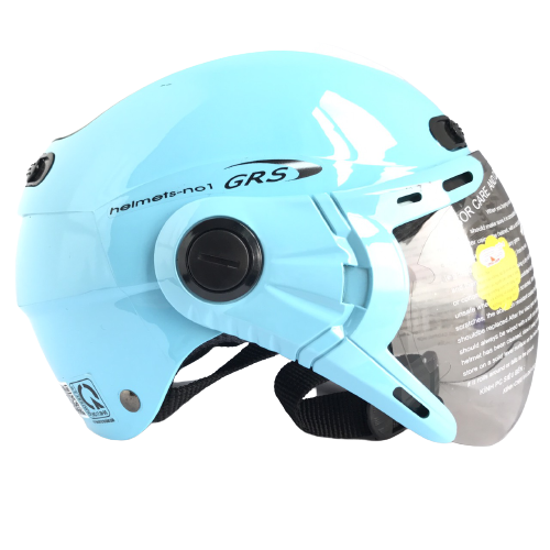 Mũ bảo hiểm GRS A102K (Xanh nhạt)
