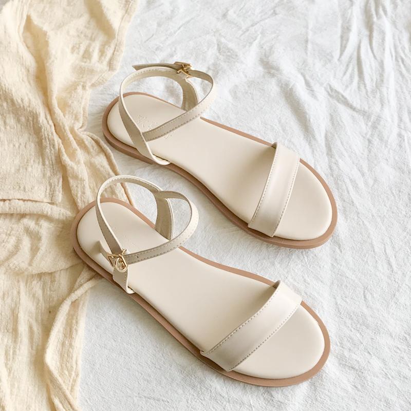 Giày sandal đế bằng thời trang mẫu mới 2020 mã srlcs12