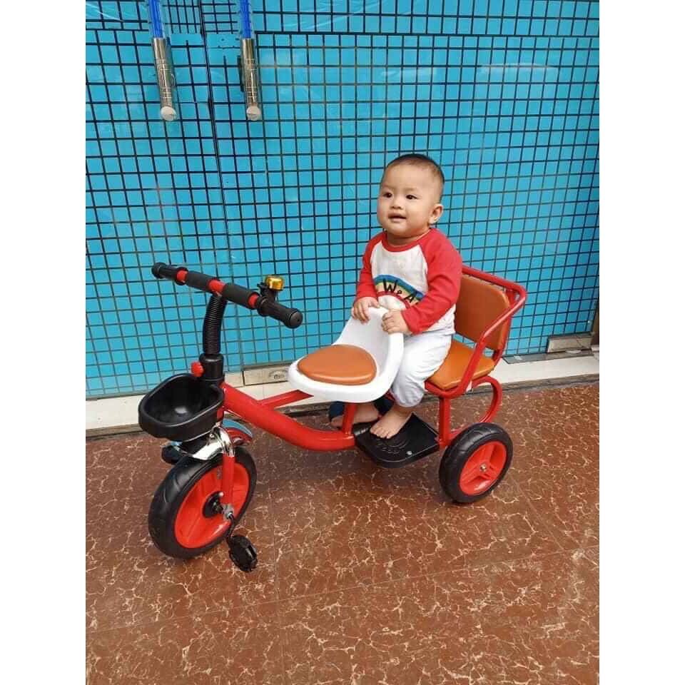 [FREESHIP MAX + MÃ GIẢM GIÁ] - {Xả kho tri ân khách hàng} Xe đạp xích lô xe đạp đôi cho bé 2 - 6 tuổi