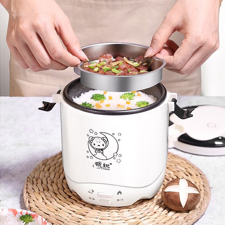 Nồi cơm, cặp lồng điện mini 2 trong 1 thế hệ mới