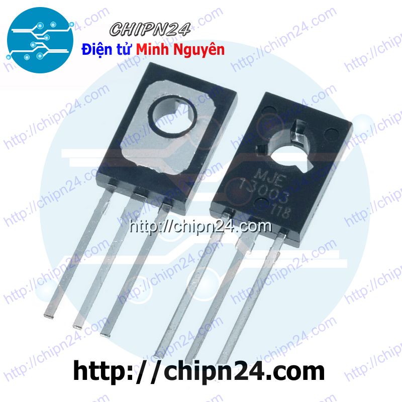 [3 con] (KT1) Transistor MJE13003 TO-126 NPN 3A 500V (E13003 13003)