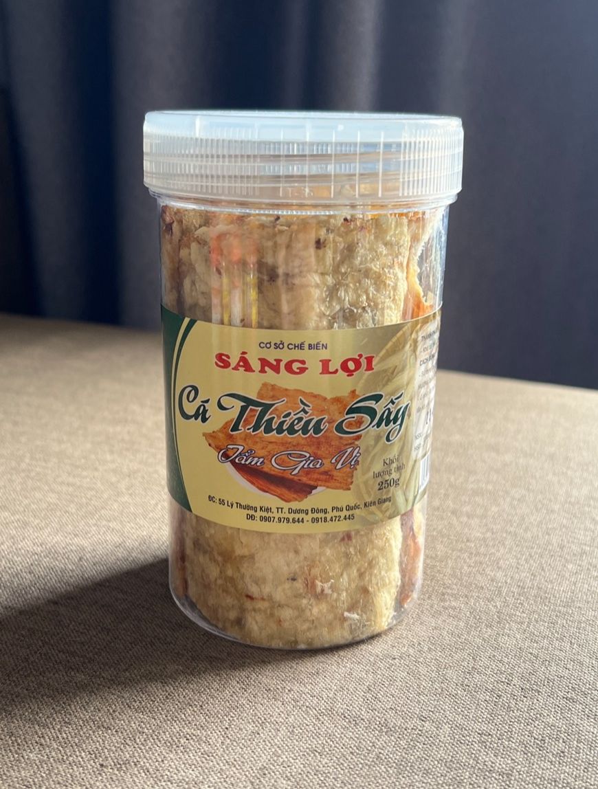 Cá Thiều Sấy Ăn Liền SÁNG LỢI 250g