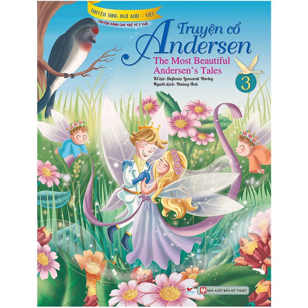 Tân việt - sách - truyện cổ andersen 3 - truyện song ngữ anh - việt