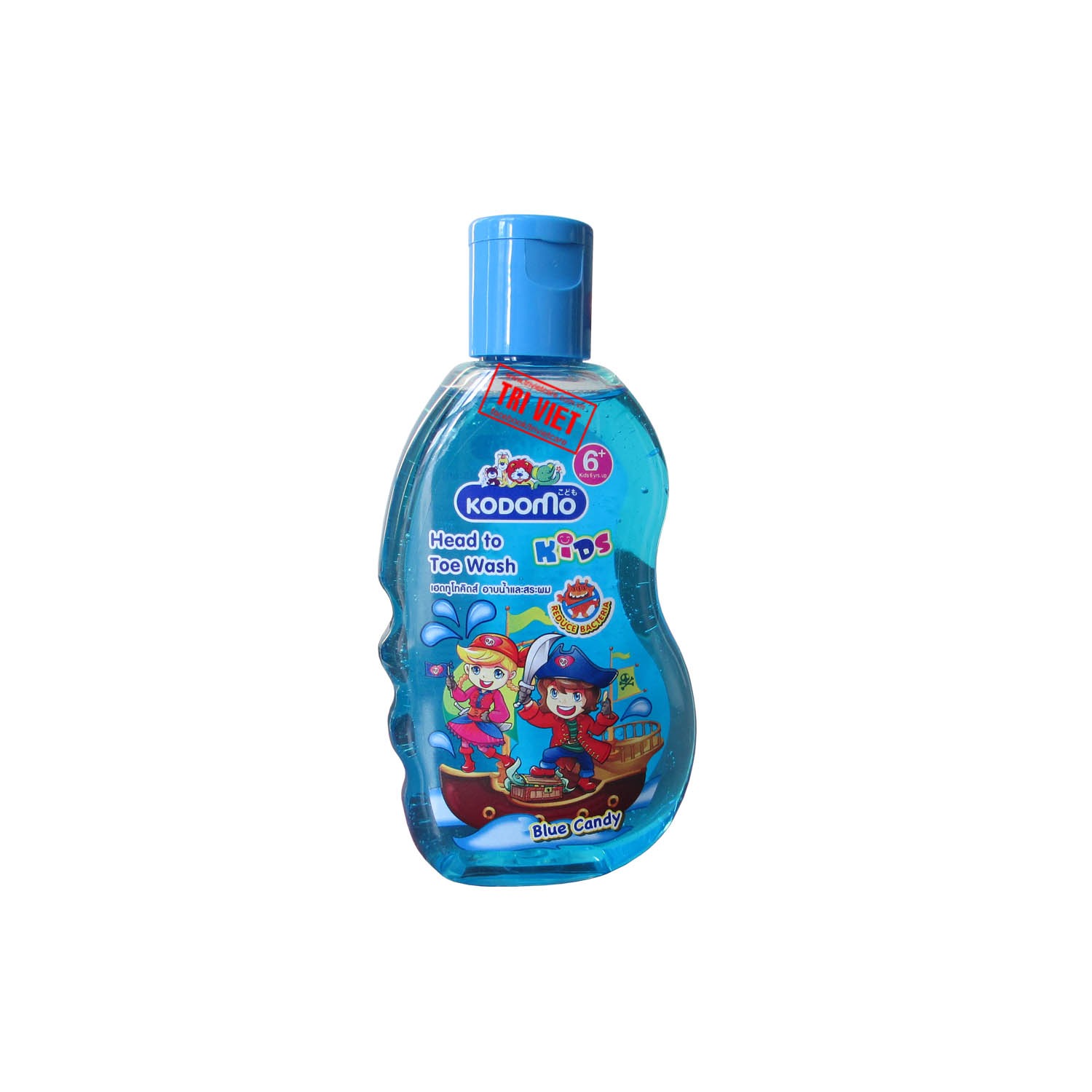[HCM]DẦU TẮM GỘI KODOMO BLUE CANDY – 100ML