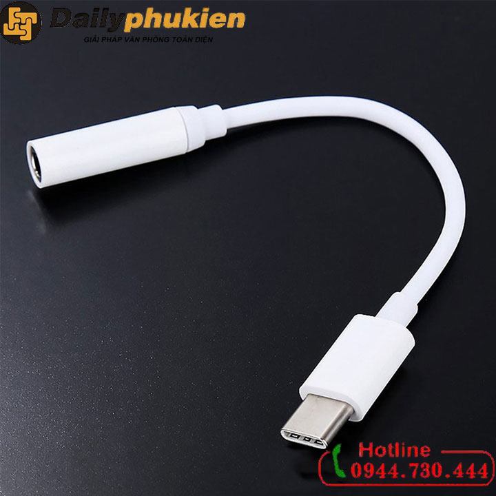 [HCM]Cáp chuyển Audio USB Type C Sang 1 Đầu 3.5