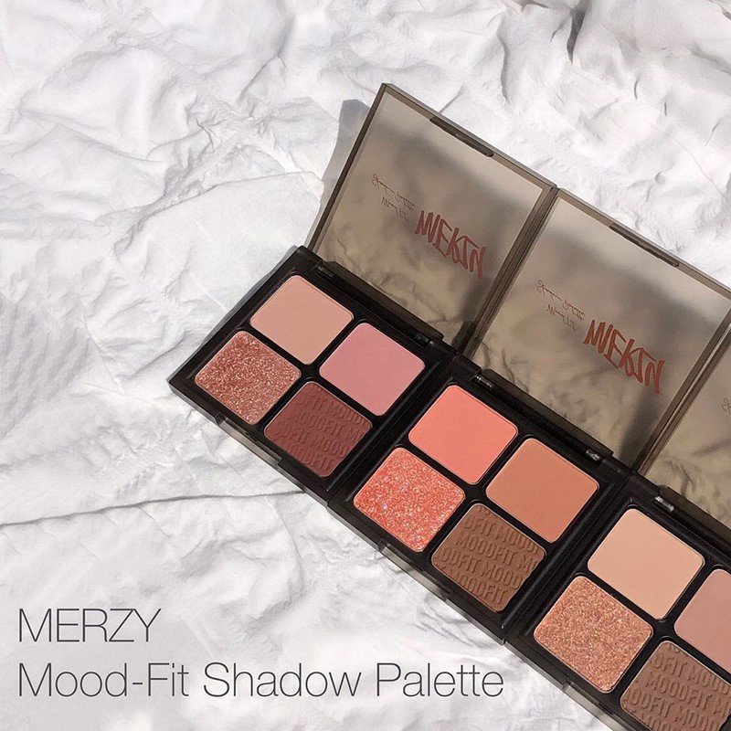 Bảng Phấn Mắt 4 Ô Merzy Mood Fit Shadow Palette 8g
