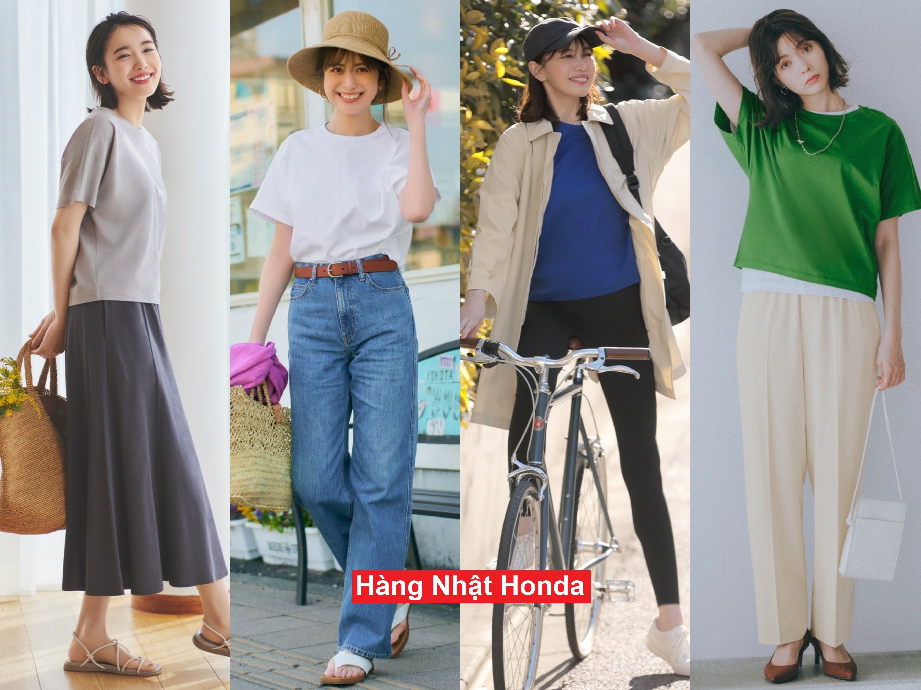[Auth Uniqlo] Áo Thun Cotton Tay Ngắn - Tag Nhật
