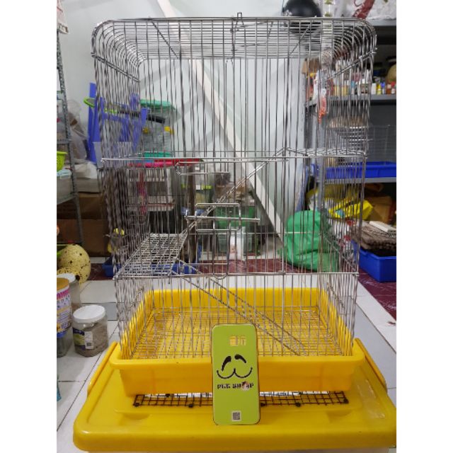 Lồng Pet inox 2 tầng