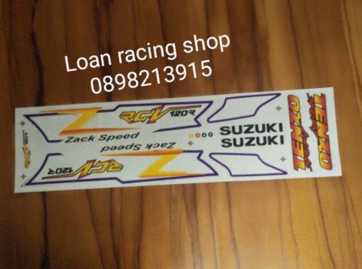 Bộ tem suzuki Sport 1999 Z màu tím