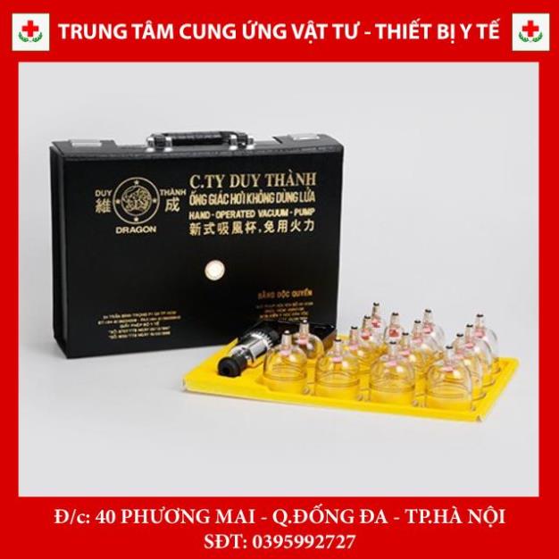 Bộ giác hơi không dùng lửa Duy Thành (vali đen)