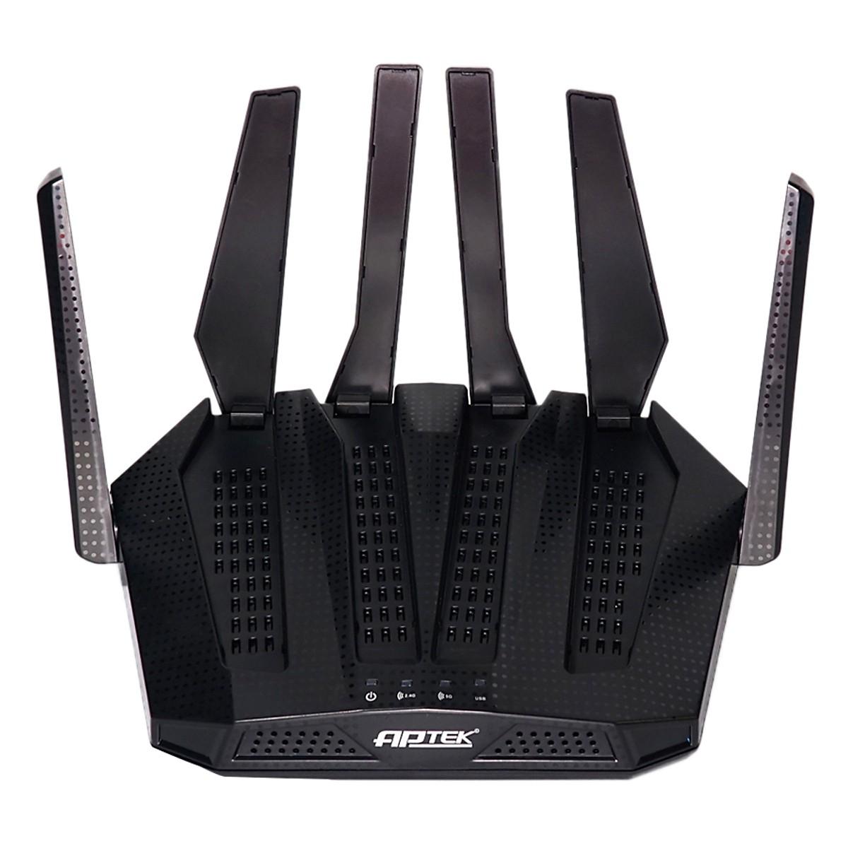 Bộ phát wifi APTEK A196GU Màu đen  - MrComputer