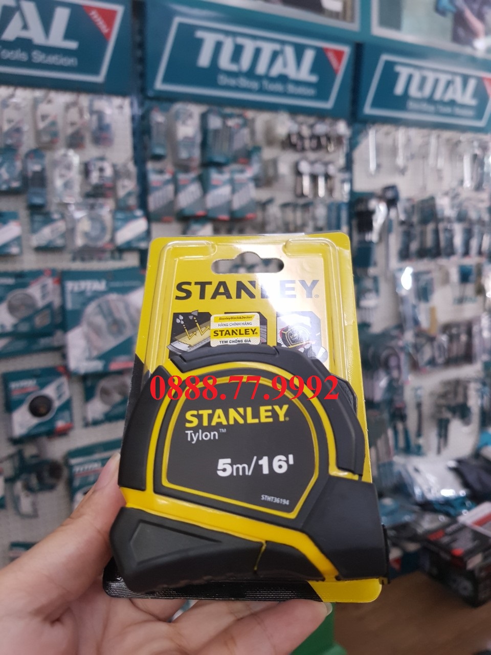 Thước Cuộn 5m Stanley Bản 19mm Stht36194 (Thước Dây 5m Thước Kéo 5m)