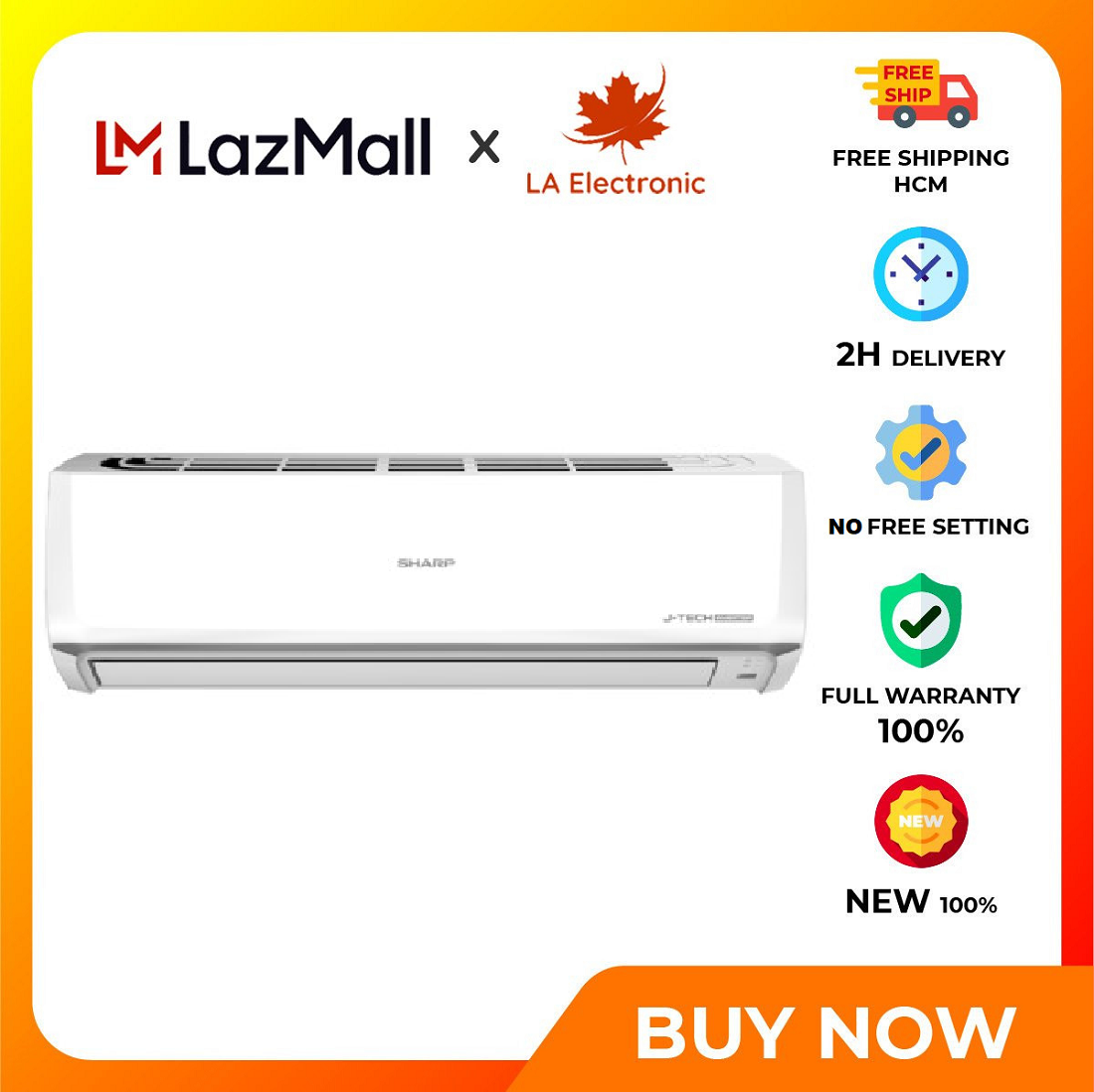 - máy lạnh sharp inverter 2 hp ah-x18zew - miễn phí vận chuyển hcm - chế độ baby cho người già, trẻ nhỏ chế độ breeze chế độ ngủ đêm best sleep