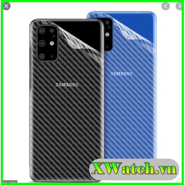Miếng dán carbon mặt lưng samsung galaxy a7 a8 a9 a30 a10 a20 a50 a7/ a8 / a9 2018